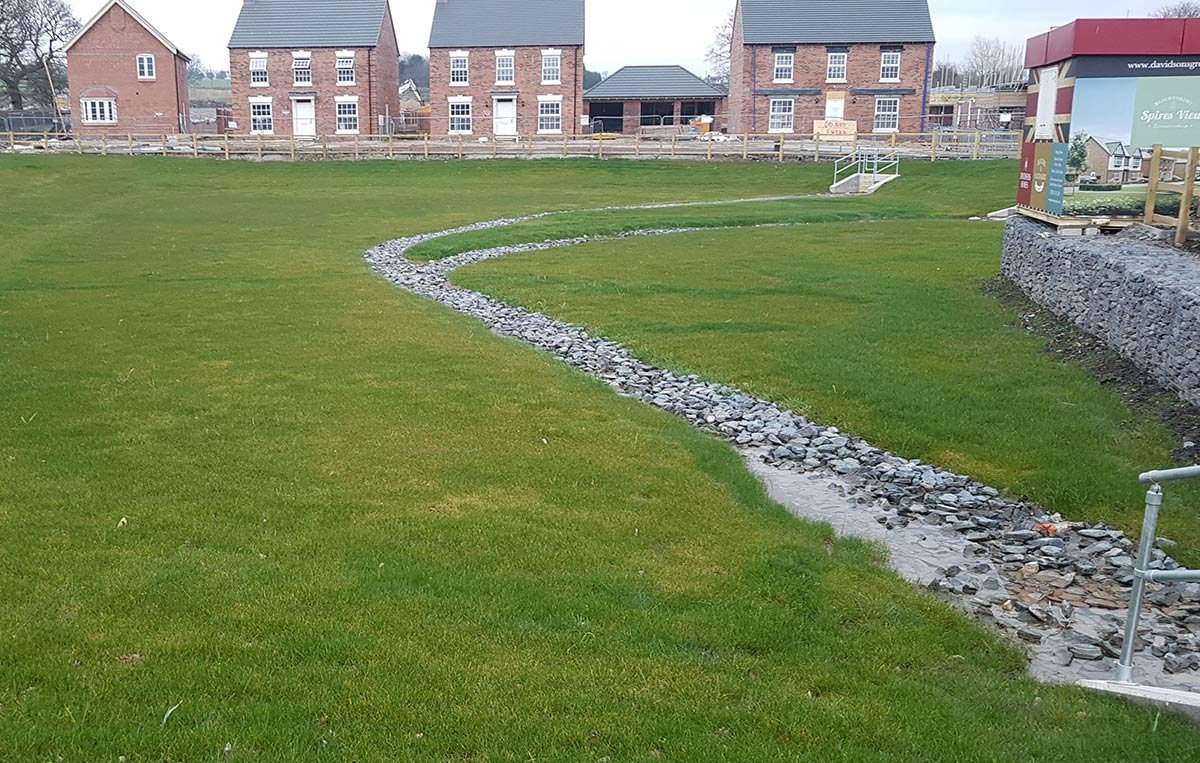 Blackfordby Balancing Ponds after